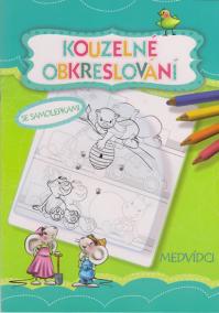 Medvídci - kouzelné obkreslování se samolepkami