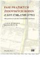 Fase pražských židovských rodin z let 1748 – 1749 (1751)