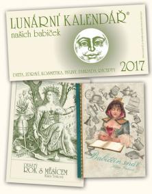 Kalendář 2017 - Lunární + Snář + Desátý rok s Měsícem