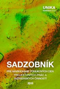 Sadzobník pre navrhovanie ponukových cien projektových prác a inžinierskych činností 2019