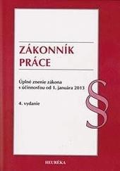 Zákonník práce. Úzz, od 1.1.2012. 4. vyd.