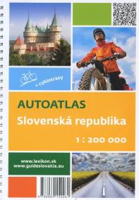 Autoatlas Slovenská republika 1:200 000 + cyklotrasy