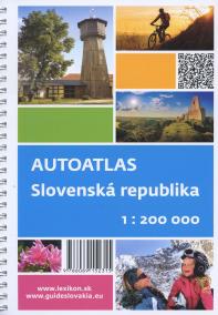 Autoatlas Slovenská republika 1:200 000 + cyklotrasy