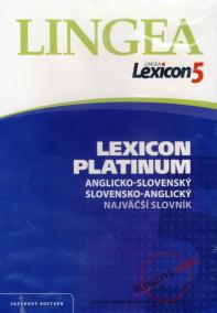 LINGEA Lexicon5 Platinum anglicko-slovenský slovensko-anglický najväčší slovník