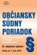 Občiansky súdny poriadok IX. aktualizované a rozšírené vydanie s komentárom a judikatúrou - k 1.6.2015