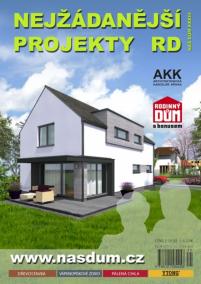 Nejžádanější projekty RD - Náš dům XXXIII.