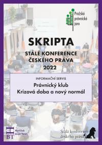 SRIPTA SKČP Právnický klub, Krizová doba a nový normál