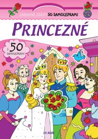 Zábavné zošity so samolepkami - Princezné